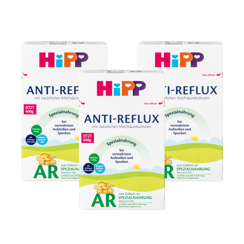 HiPP Anti-Reflux (AR) Cow Milk Baby Formula • All stages