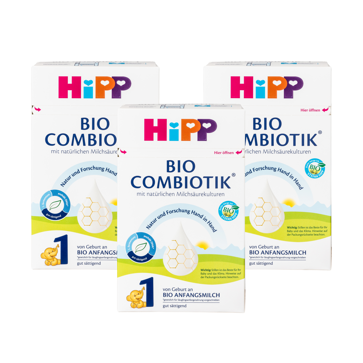 HiPP German Bio Combiotic Cow Milk Baby Formula • Stage 1