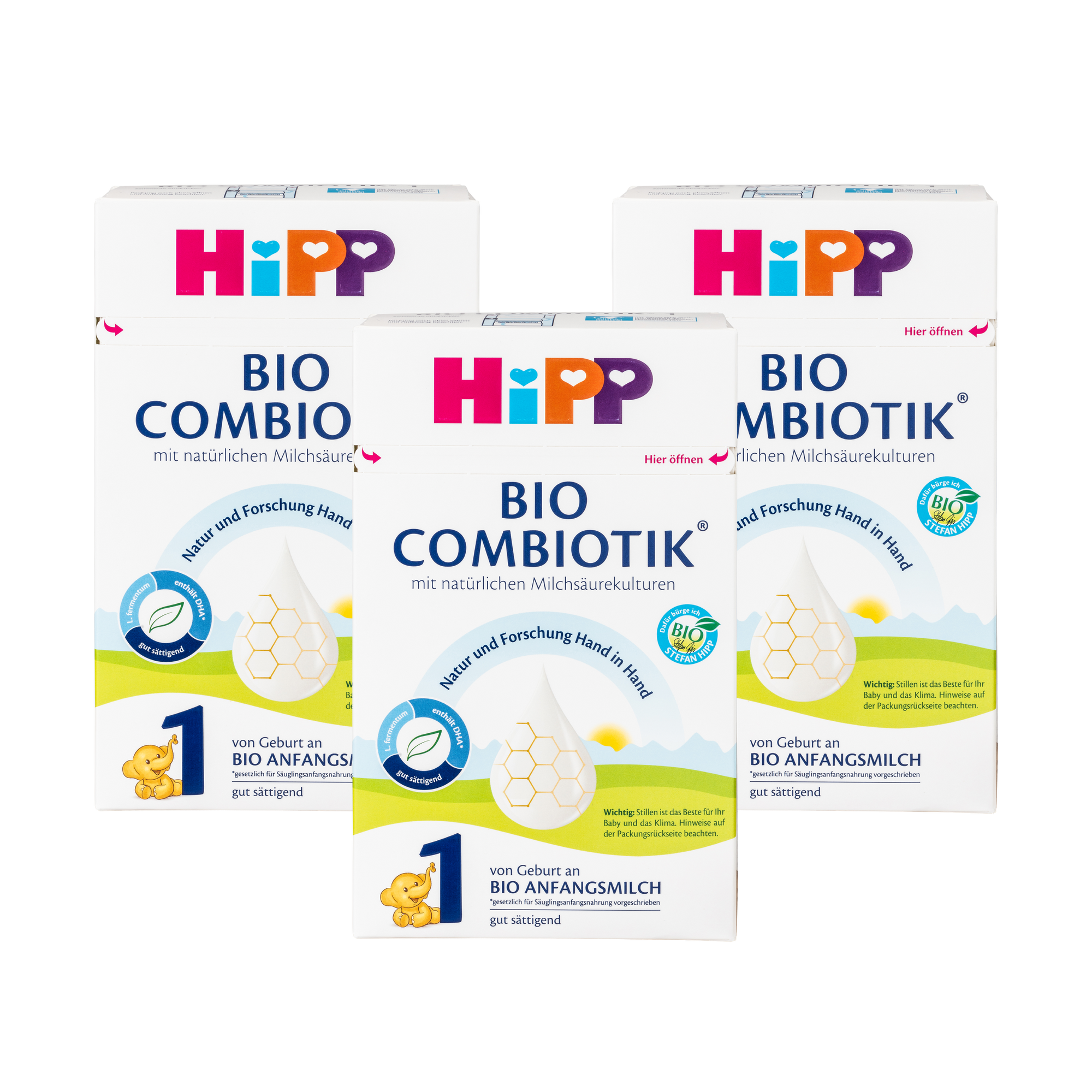 HiPP German Bio Combiotic Cow Milk Baby Formula • Stage 1