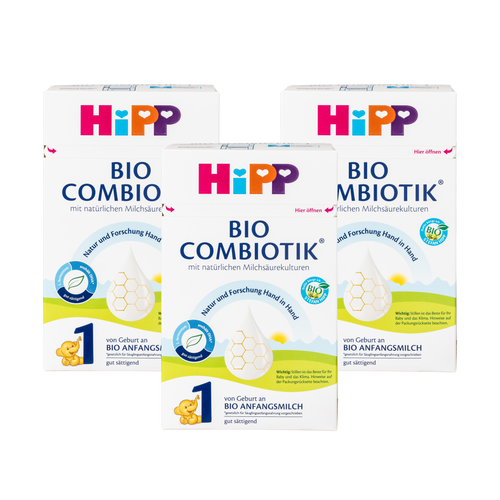 HiPP German Bio Combiotic Cow Milk Baby Formula • Stage 1