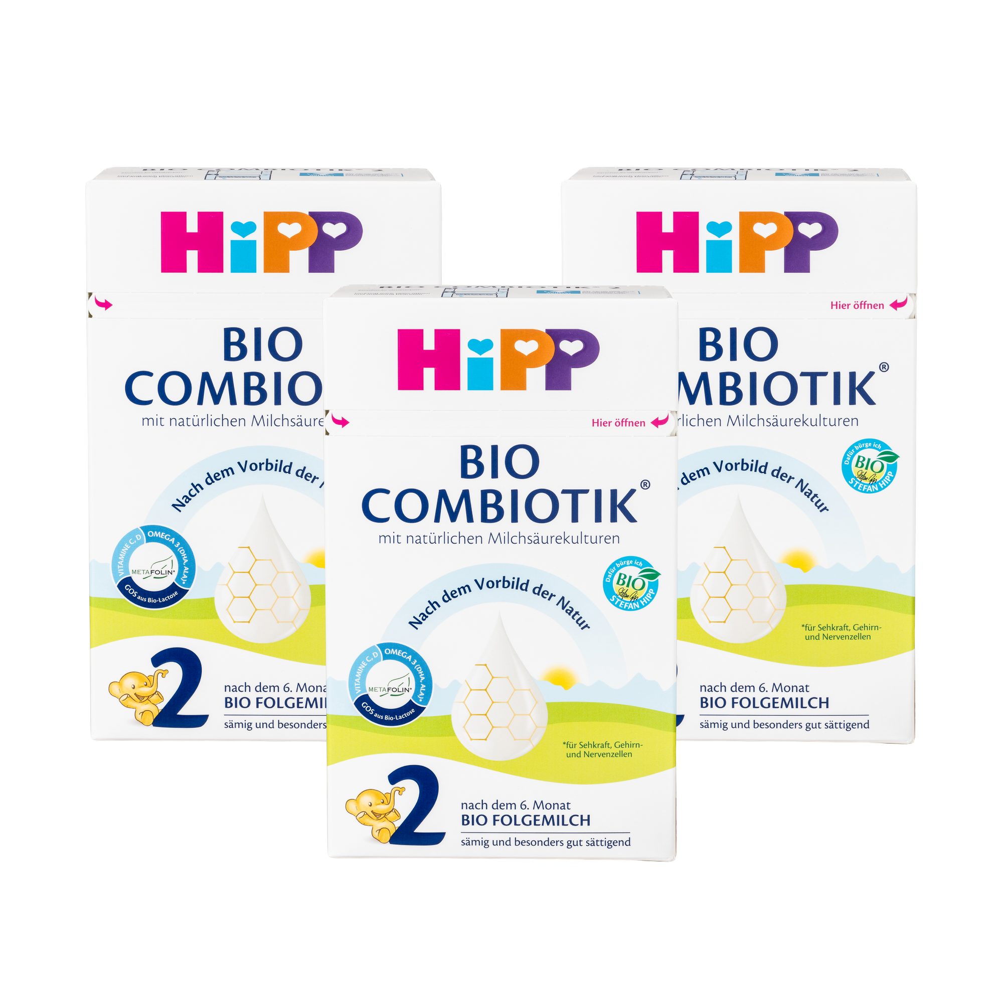 HiPP German Bio Combiotic Cow Milk Baby Formula • Stage 2