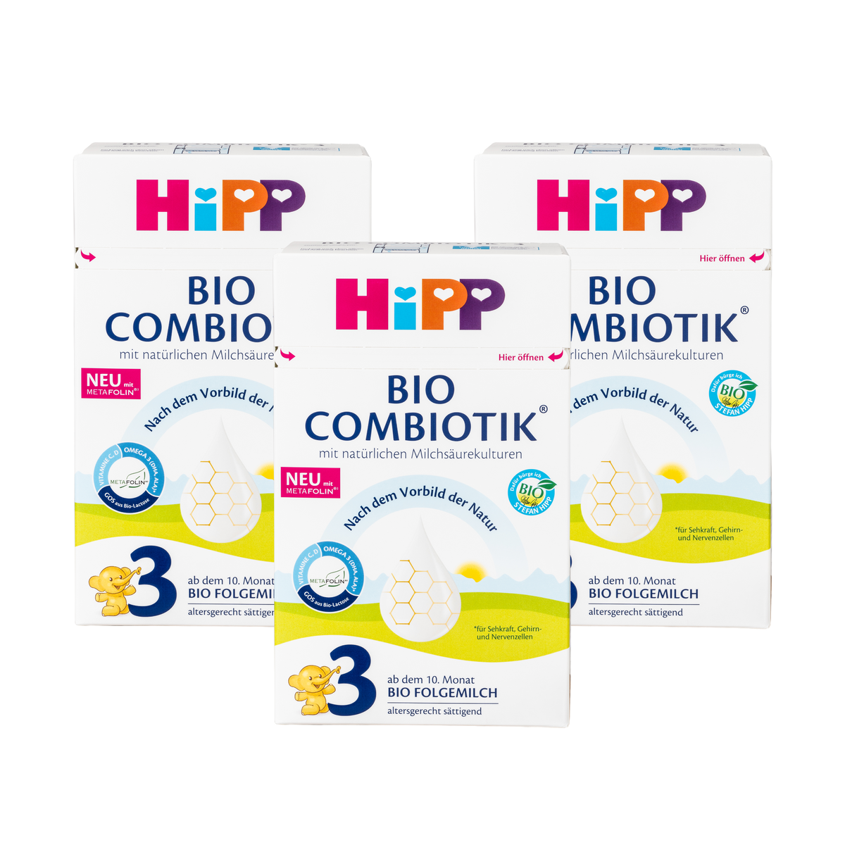 HiPP German Bio Combiotic Cow Milk Baby Formula • Stage 3