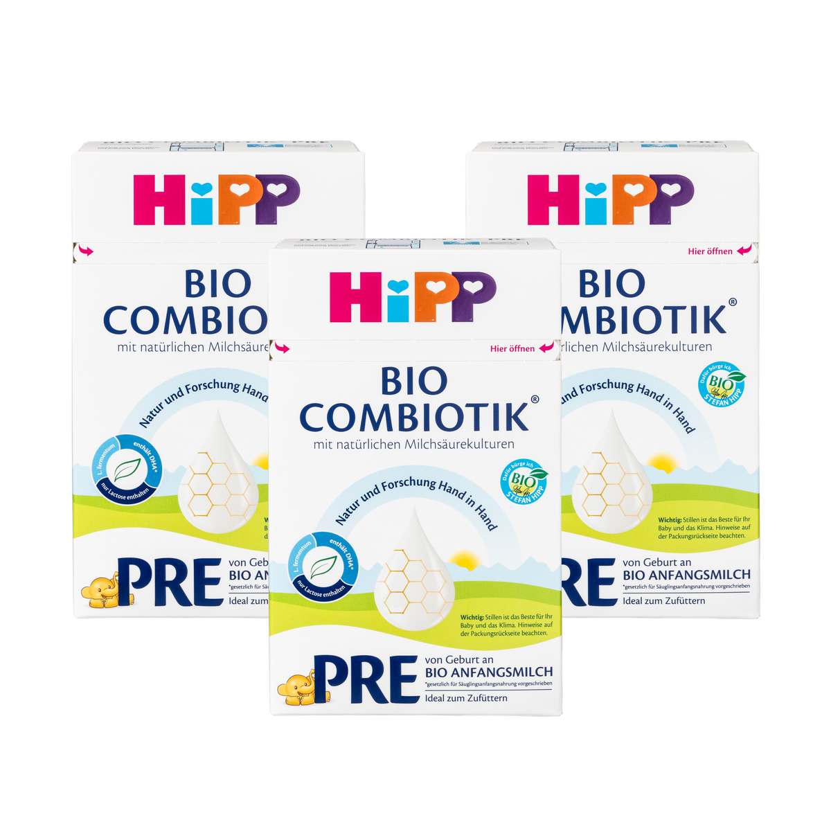 HiPP German Bio Combiotic Cow Milk Baby Formula • Stage Pre