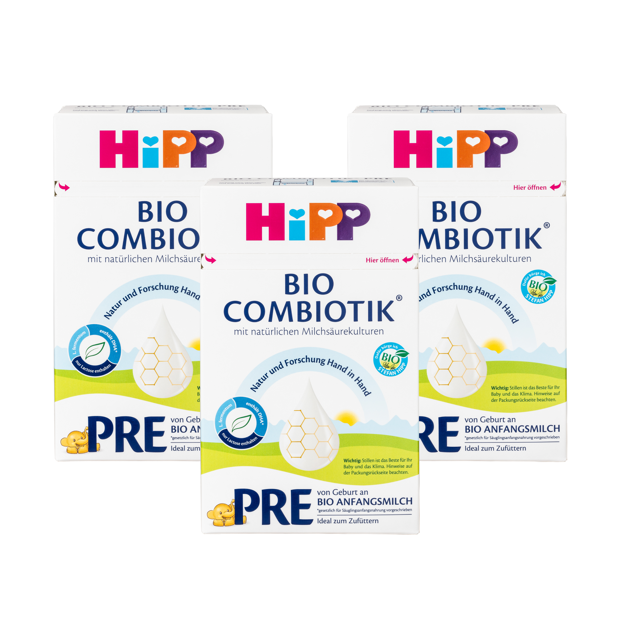 HiPP German Bio Combiotic Cow Milk Baby Formula • Stage Pre