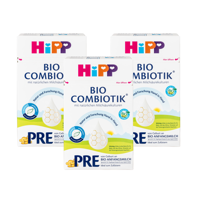 HiPP German Bio Combiotic Cow Milk Baby Formula • Stage Pre