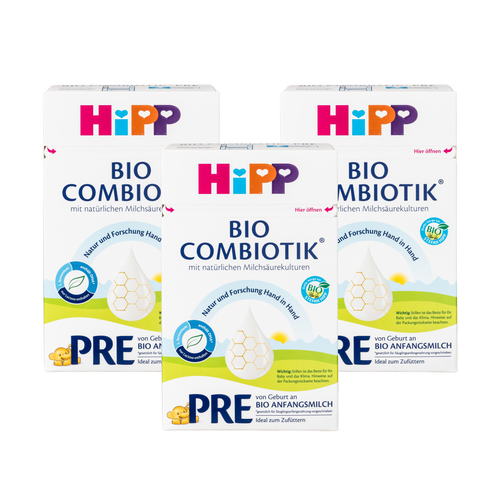 HiPP German Bio Combiotic Cow Milk Baby Formula • Stage Pre