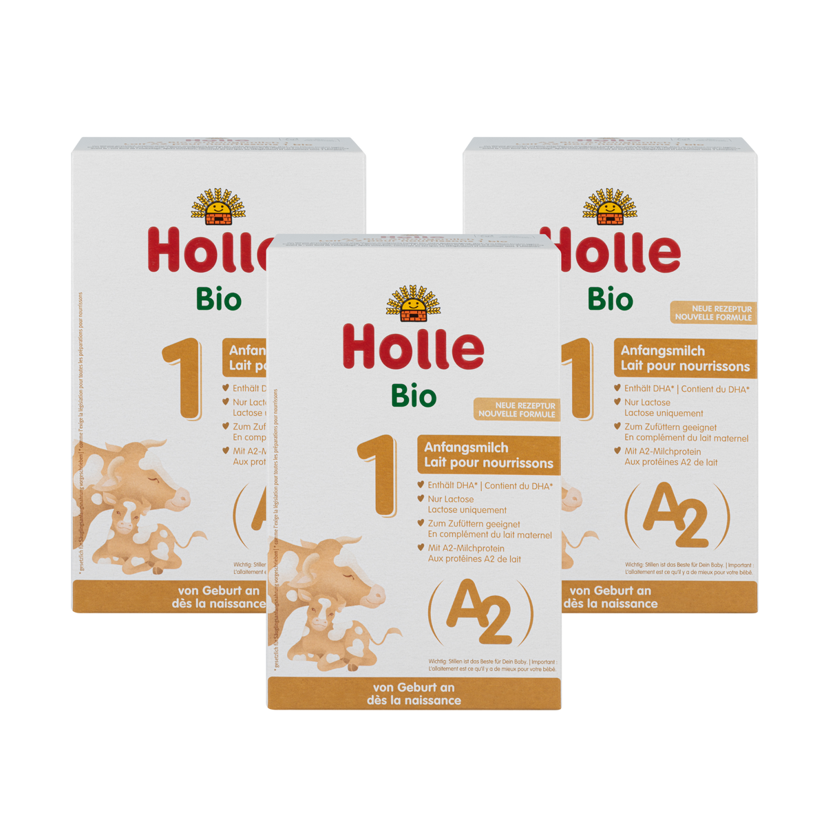 Holle A2 Cow Milk Baby Formula • Stage 1