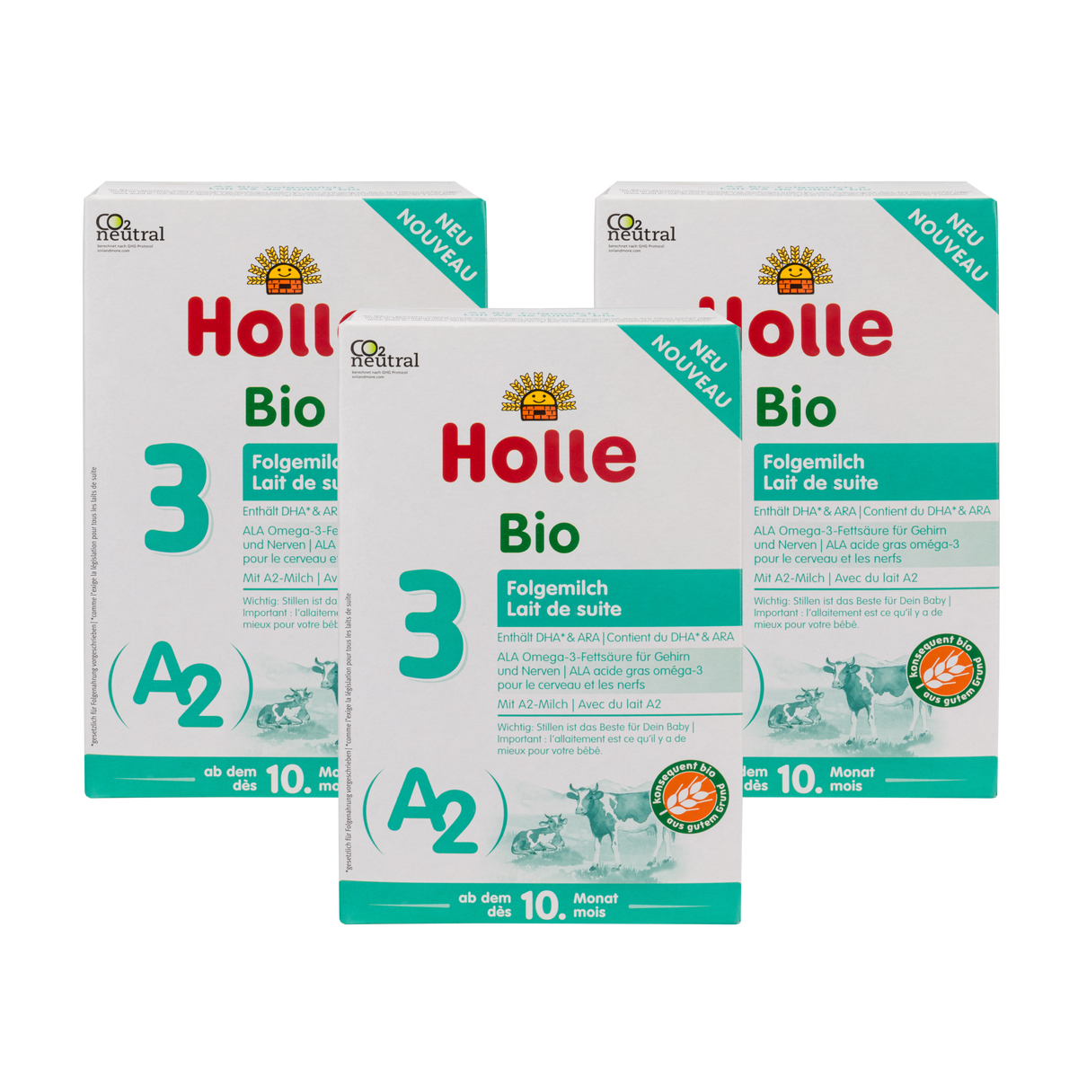 Holle A2 Cow Milk Baby Formula • Stage 3