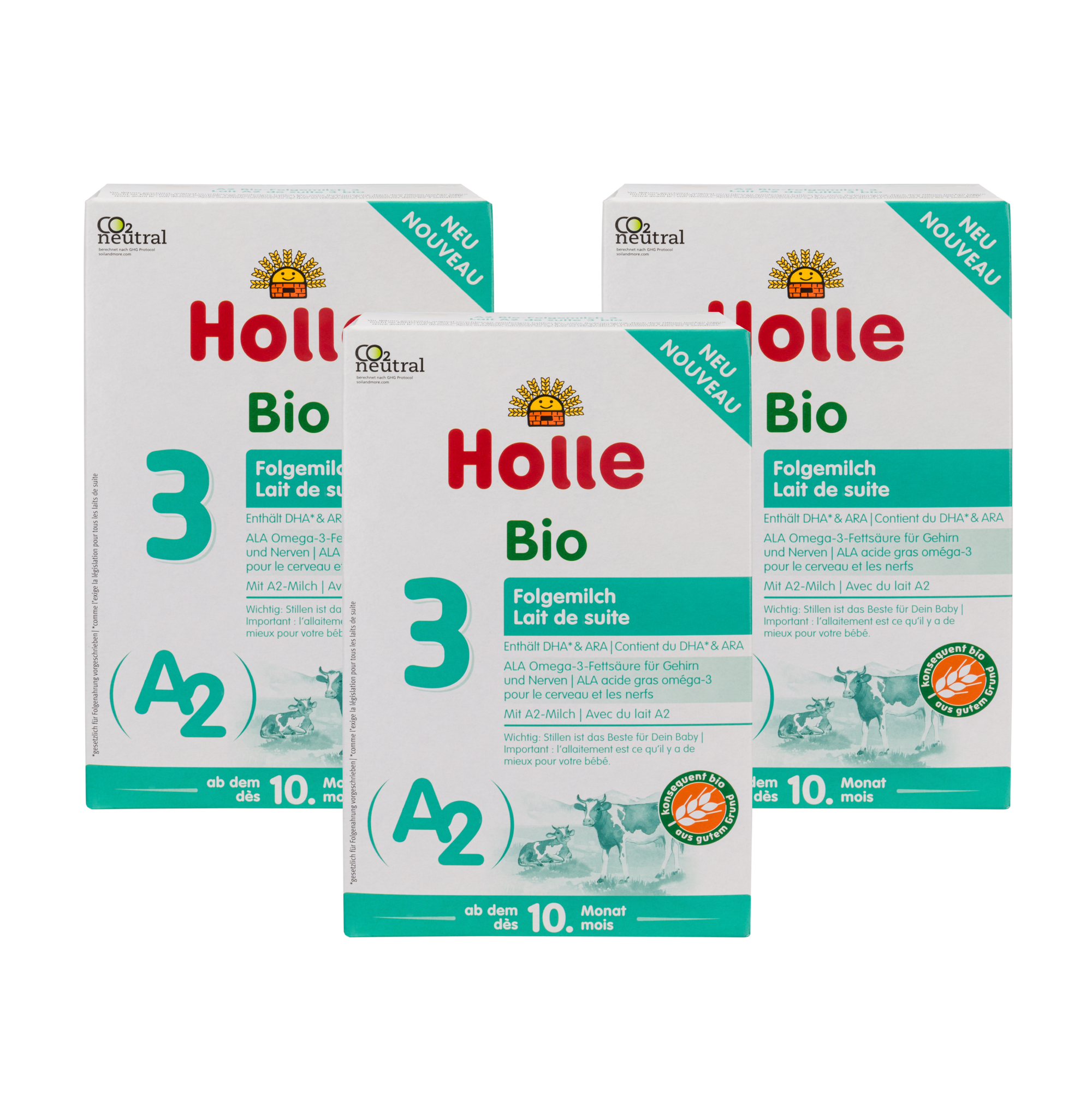 Holle A2 Cow Milk Baby Formula • Stage 3