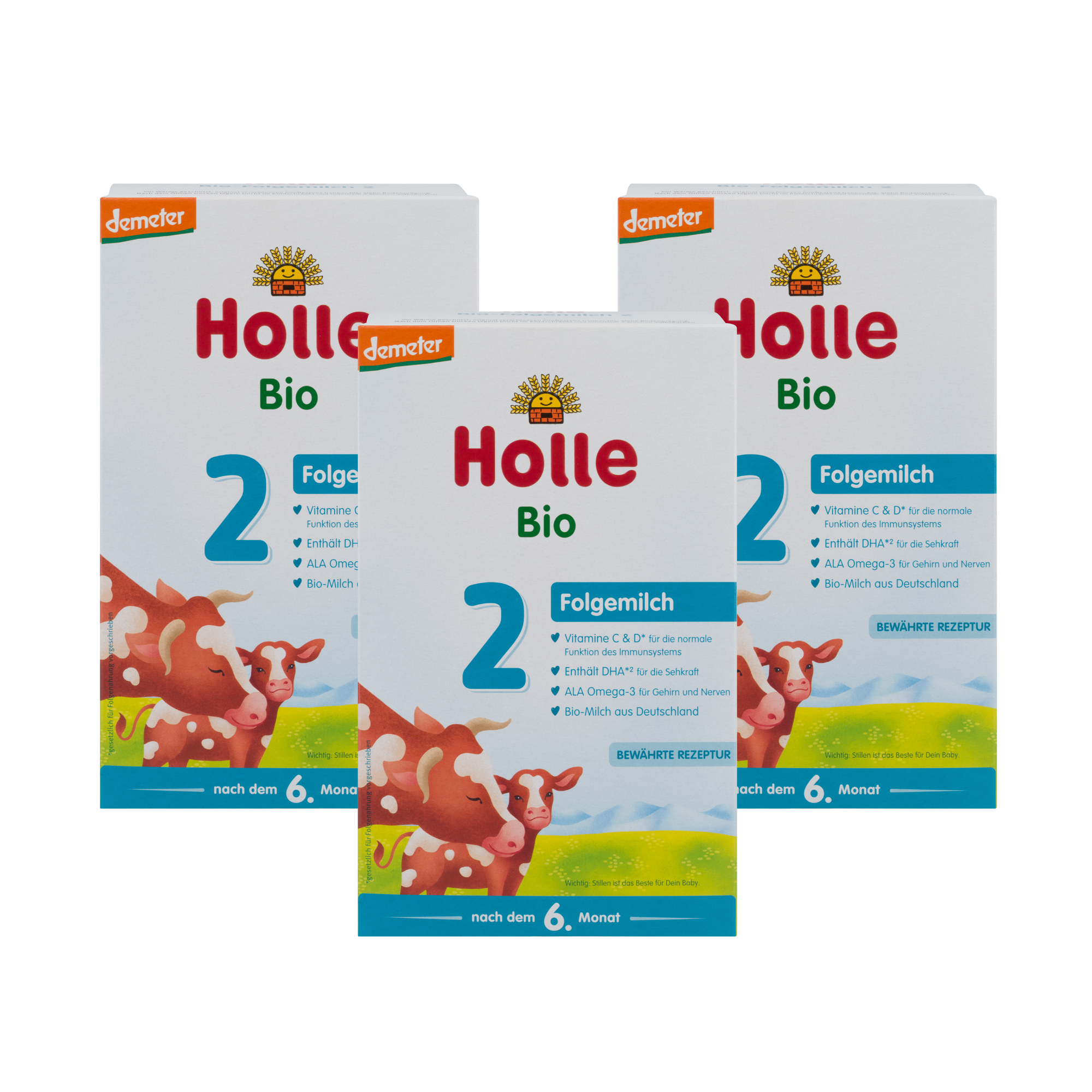 Holle German Cow Milk Baby Formula • Stage 2