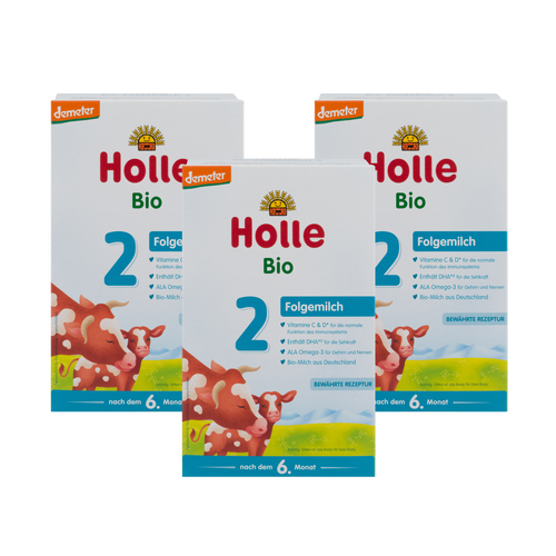 Holle German Cow Milk Baby Formula • Stage 2
