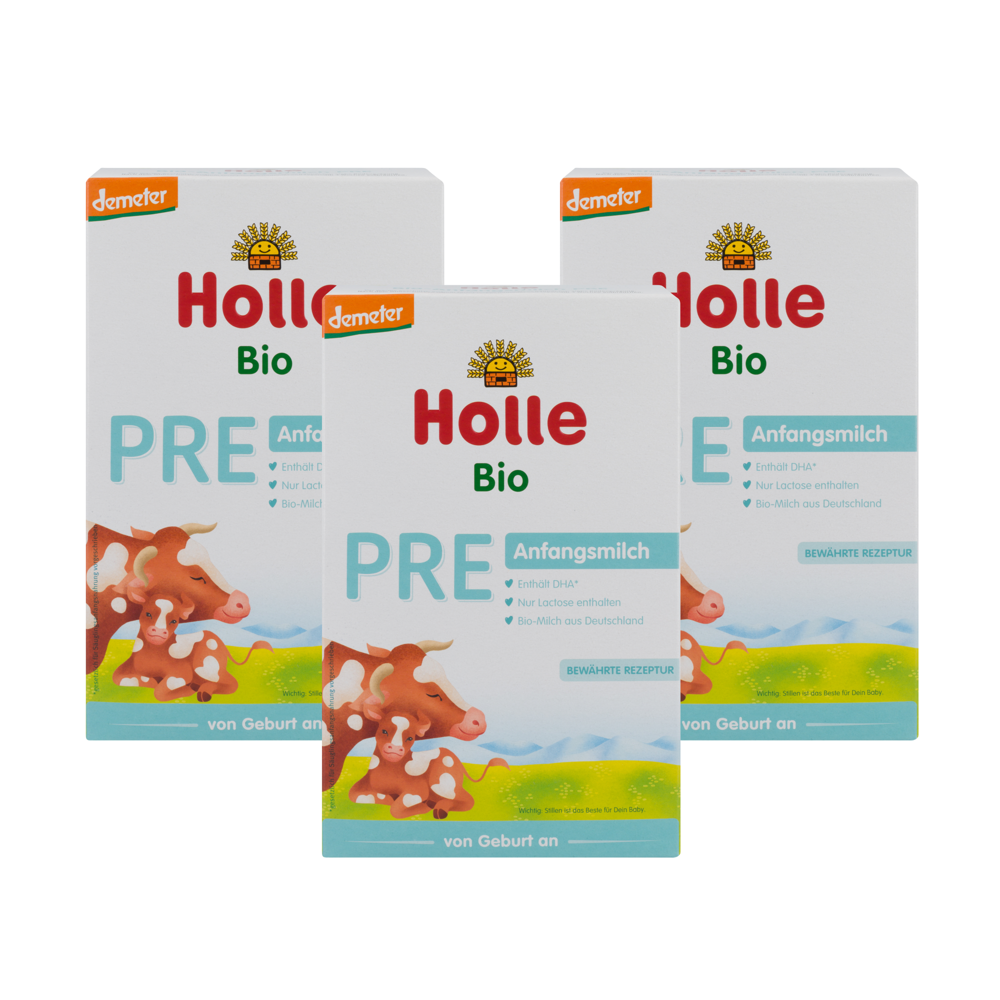 Holle German Cow Milk Baby Formula • Stage Pre