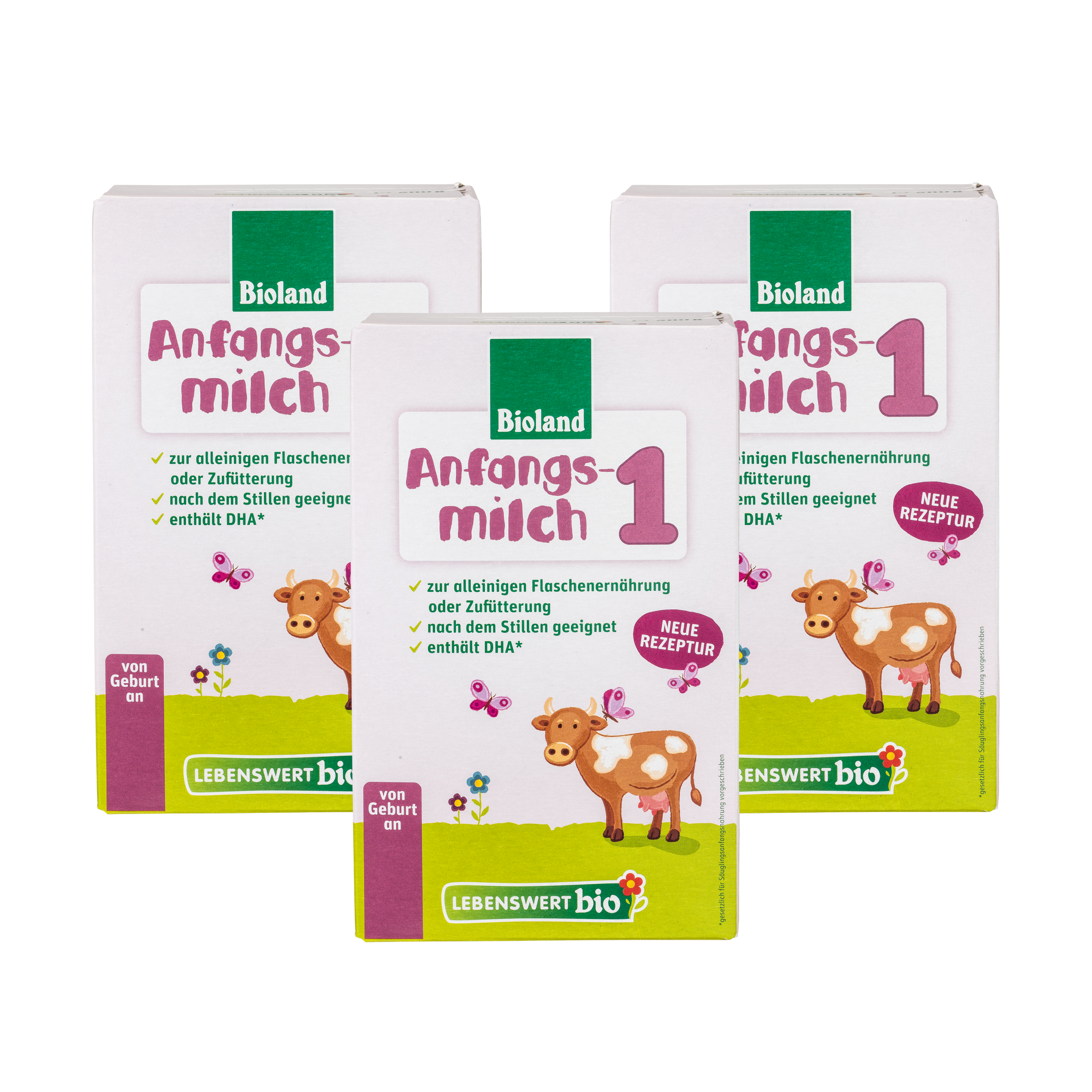 Lebenswert Bioland Cow Milk Baby Formula • Stage 1