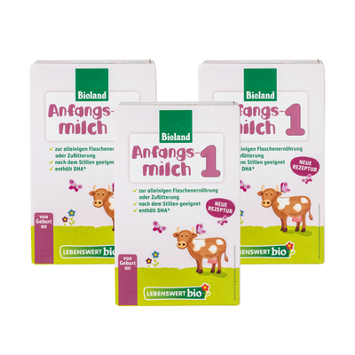 Lebenswert Bioland Cow Milk Baby Formula • Stage 1