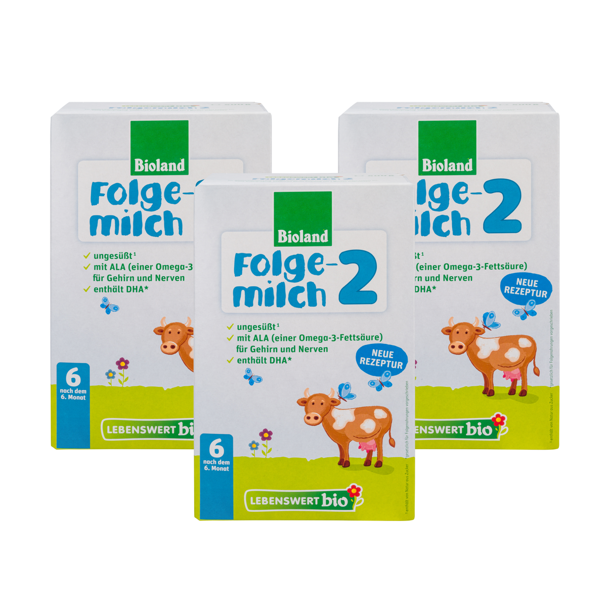 Lebenswert Bioland Cow Milk Baby Formula • Stage 2