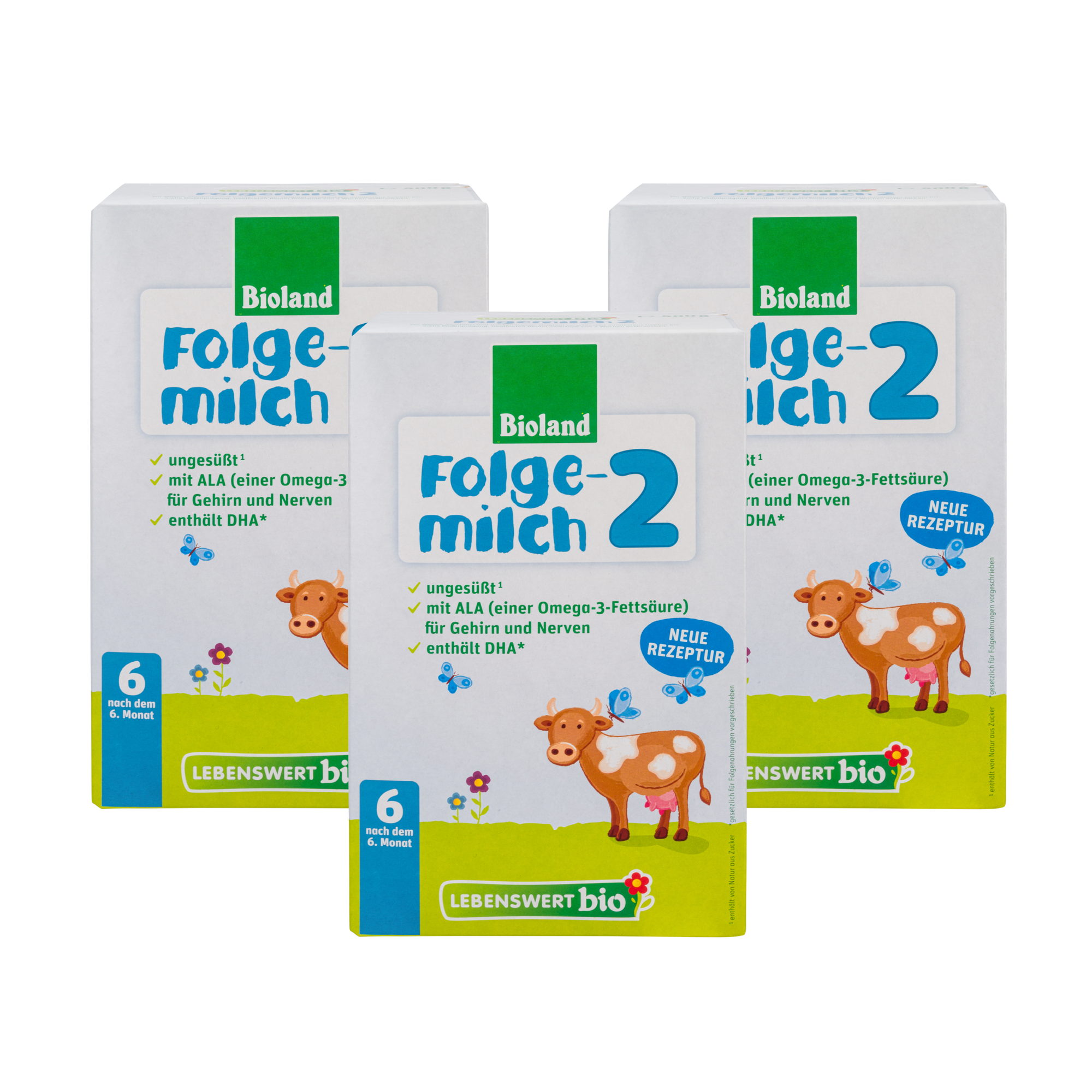 Lebenswert Bioland Cow Milk Baby Formula • Stage 2
