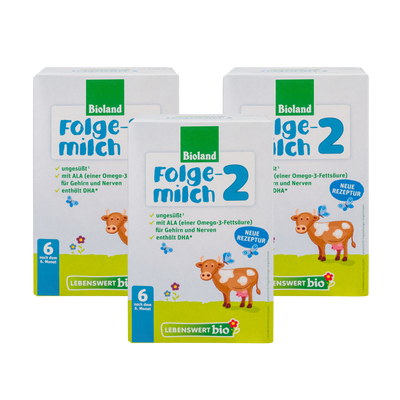 Lebenswert Bioland Cow Milk Baby Formula • Stage 2