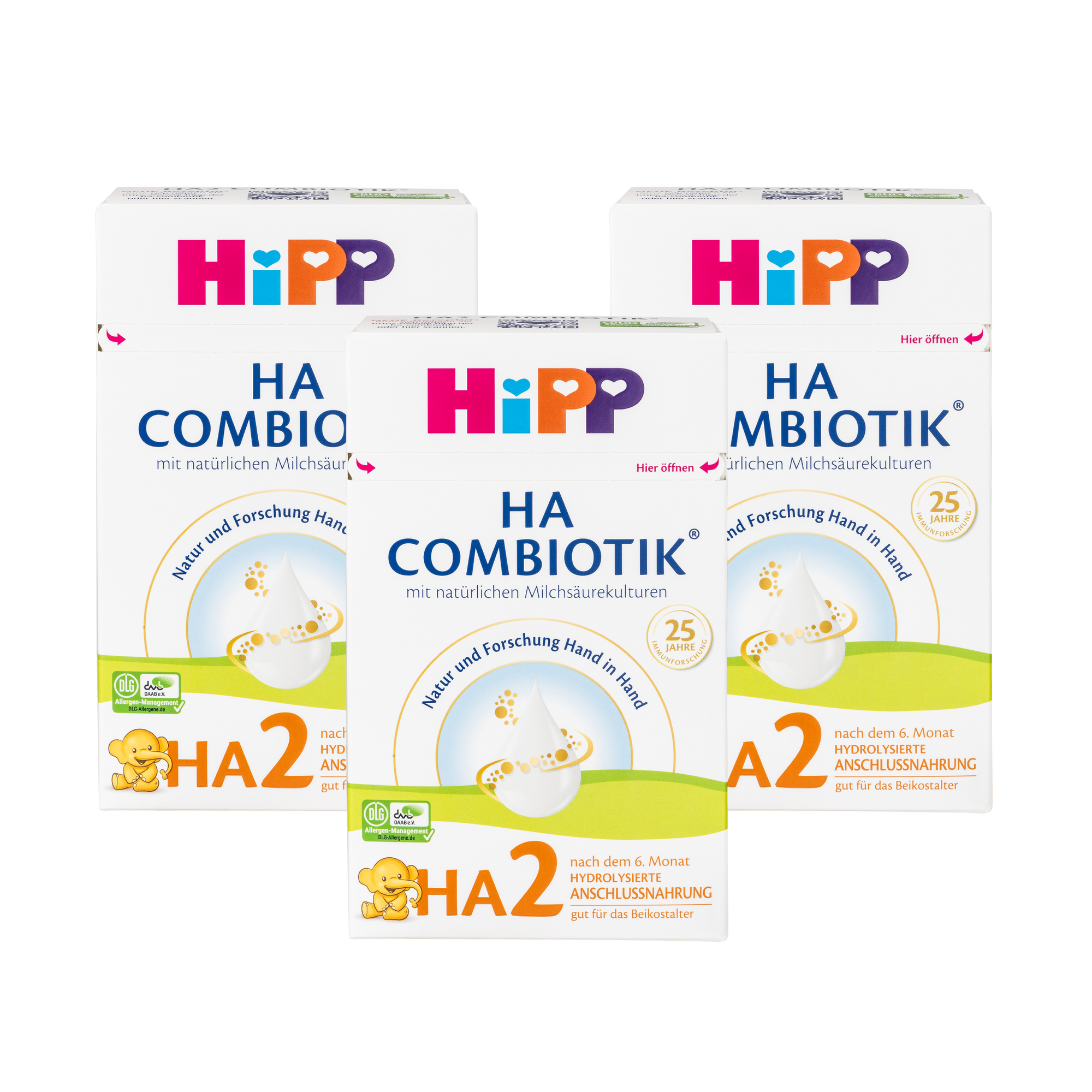 HiPP German Hypoallergenic Cow Milk Baby Formula • Stage 2