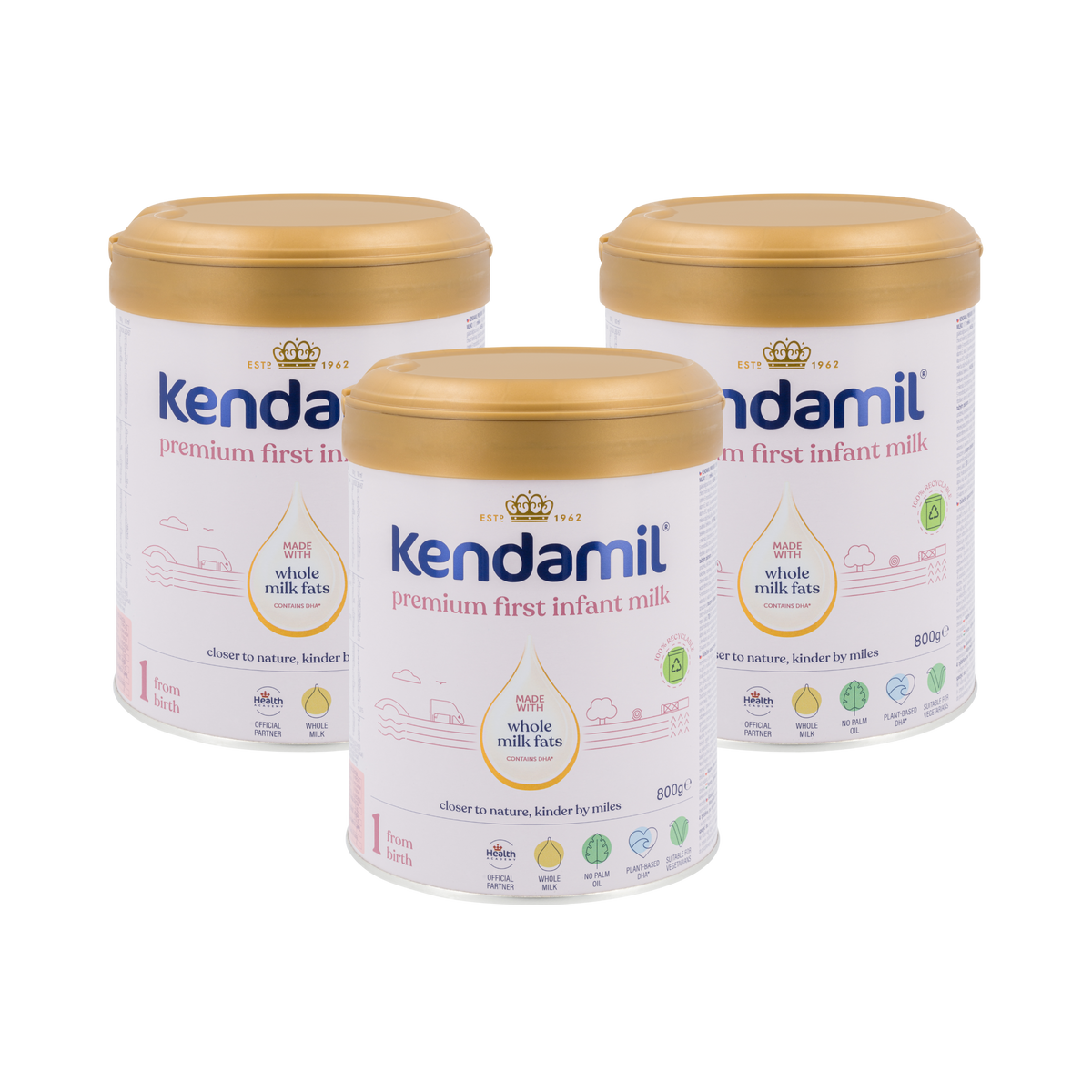 Kendamil Classic Cow Milk Baby Formula • Stage 1