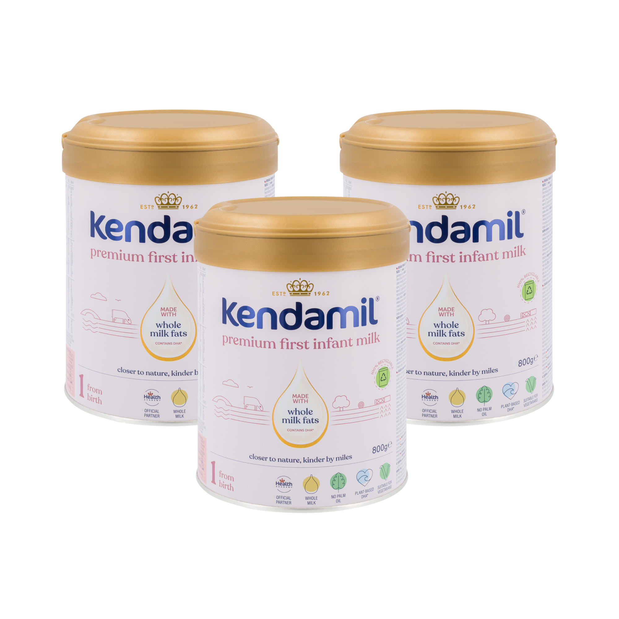 Kendamil Classic Cow Milk Baby Formula • Stage 1