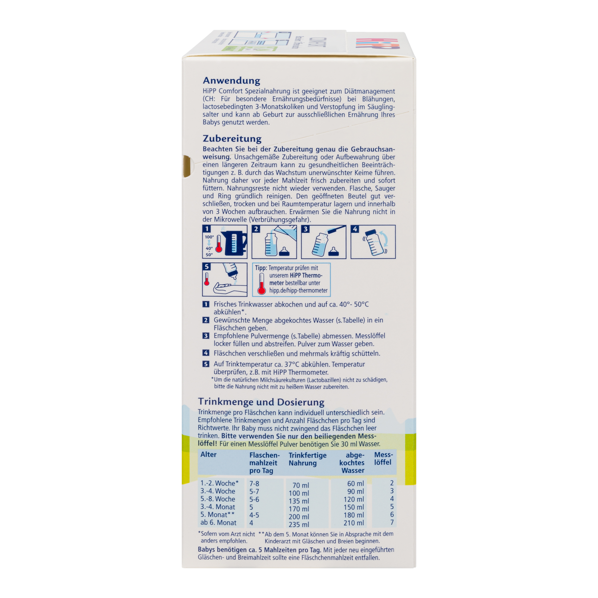 HiPP Comfort Cow Milk Baby Formula • All stages