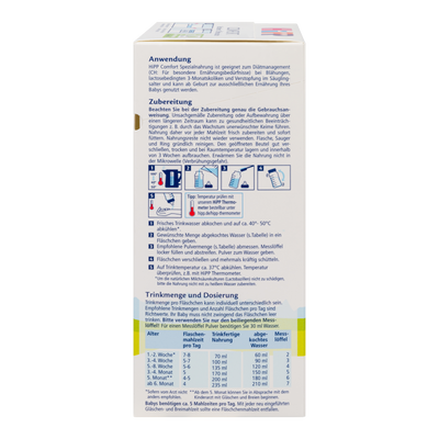 HiPP Comfort Cow Milk Baby Formula • All stages