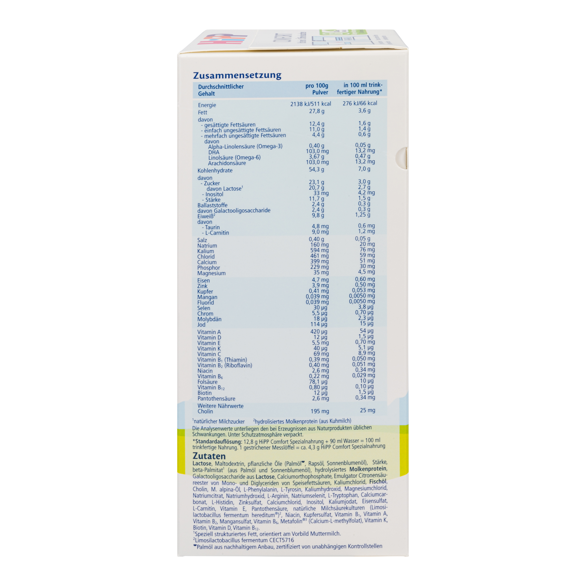 HiPP Comfort Cow Milk Baby Formula • All stages