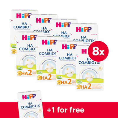 HiPP German Hypoallergenic Cow Milk Baby Formula • Stage 2