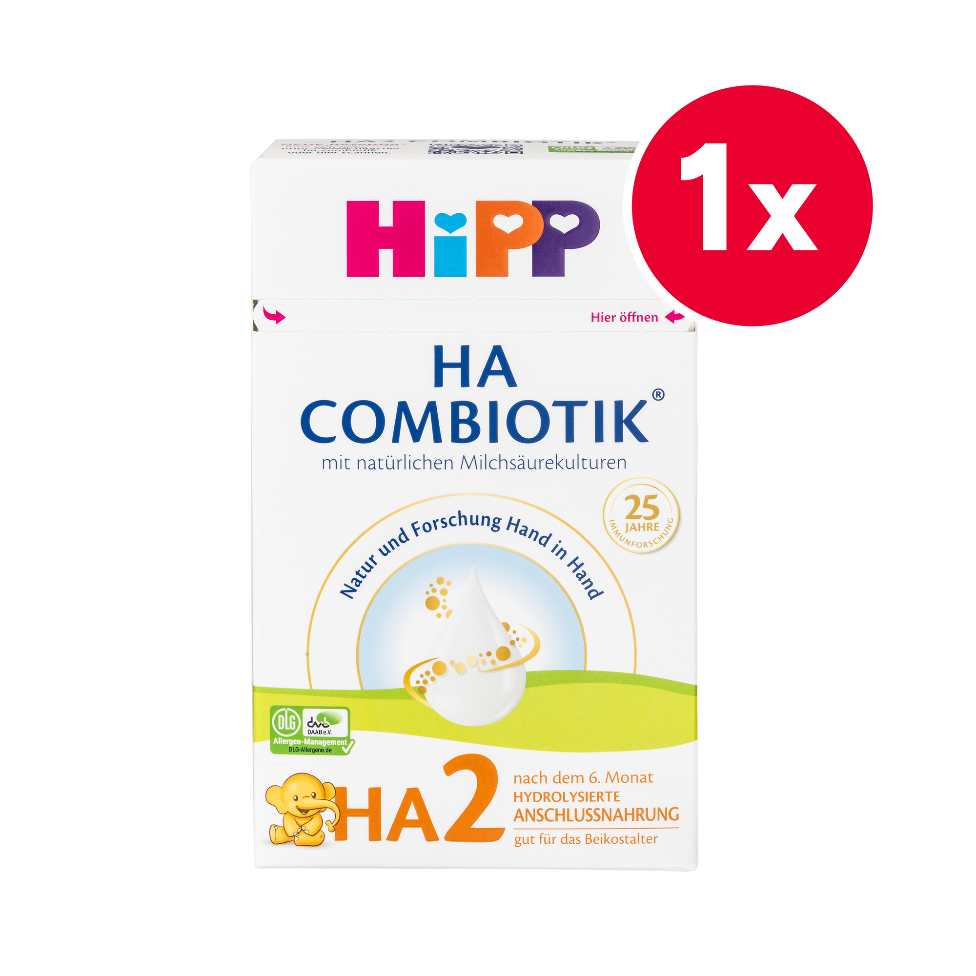 HiPP German Hypoallergenic Cow Milk Baby Formula • Stage 2