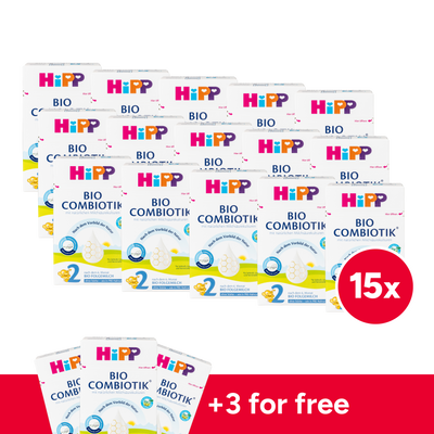 HiPP German Bio Combiotic (No Starch) Cow Milk Baby Formula • Stage 2