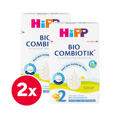 HiPP German Bio Combiotic (No Starch) Cow Milk Baby Formula • Stage 2