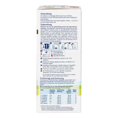 HiPP German Bio Combiotic Cow Milk Baby Formula • Stage 1
