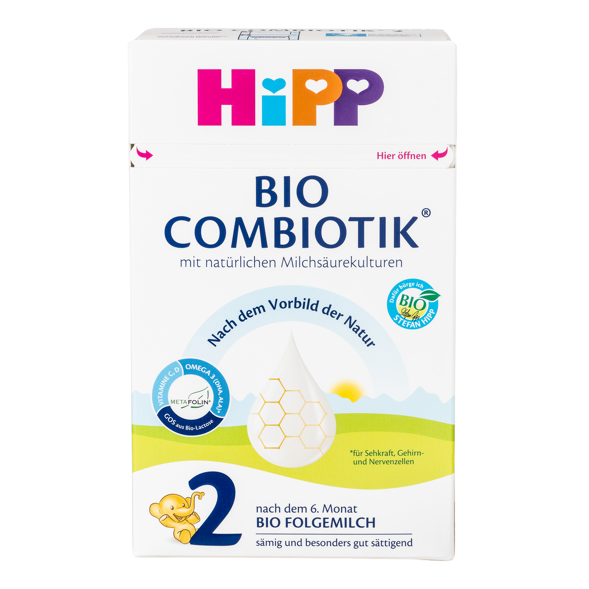 HiPP German Bio Combiotic Cow Milk Baby Formula • Stage 2