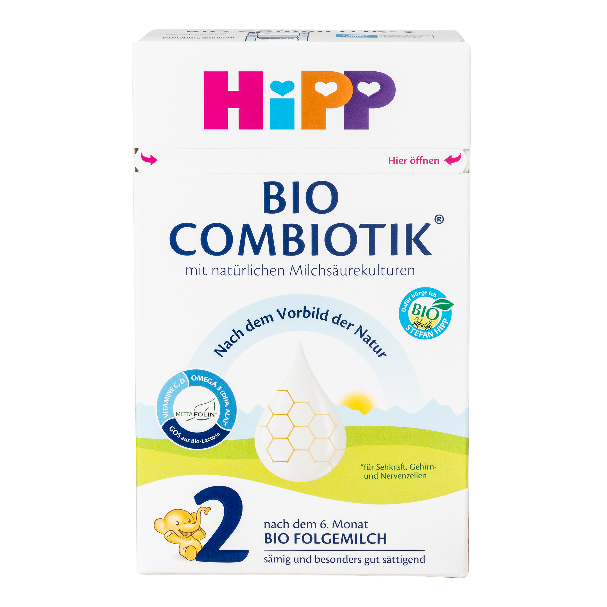 HiPP German Bio Combiotic Cow Milk Baby Formula • Stage 2
