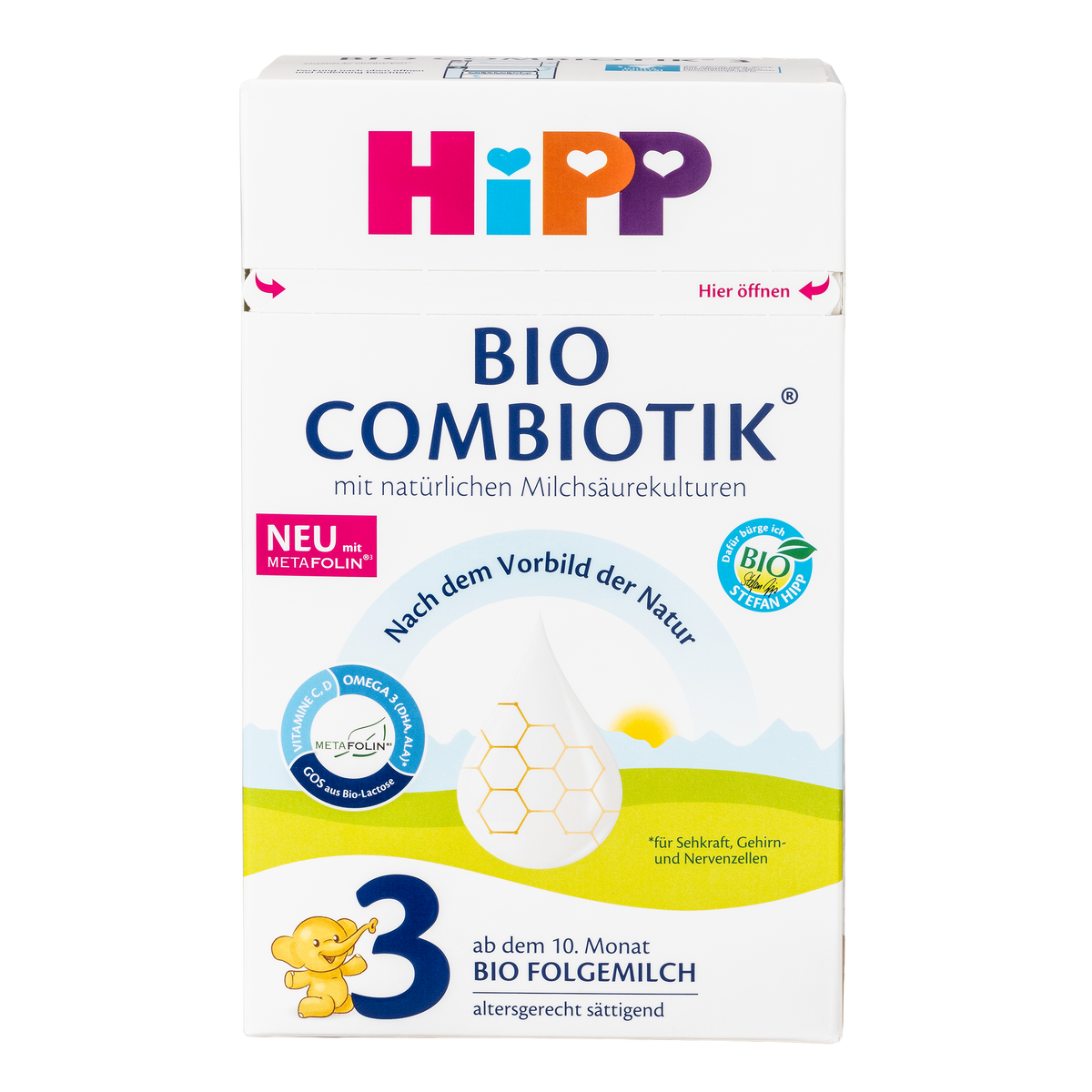 HiPP German Bio Combiotic Cow Milk Baby Formula • Stage 3