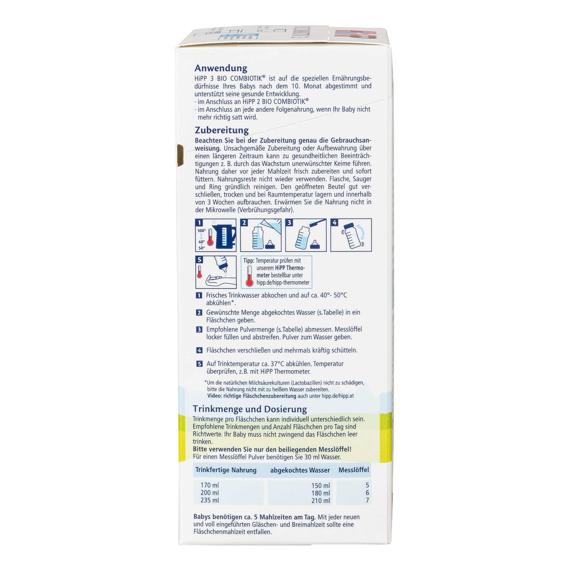 HiPP German Bio Combiotic Cow Milk Baby Formula • Stage 3
