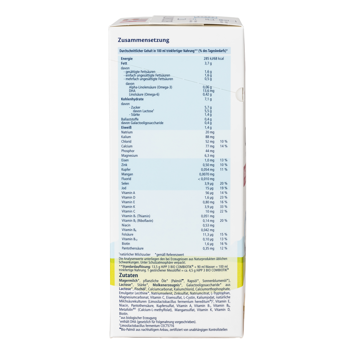 HiPP German Bio Combiotic Cow Milk Baby Formula • Stage 3