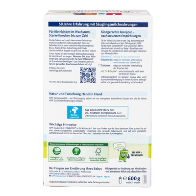 HiPP German Bio Combiotic Cow Milk Baby Formula • Stage 4