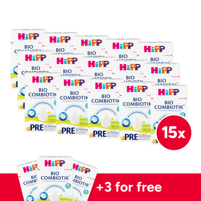 HiPP German Bio Combiotic Cow Milk Baby Formula • Stage Pre