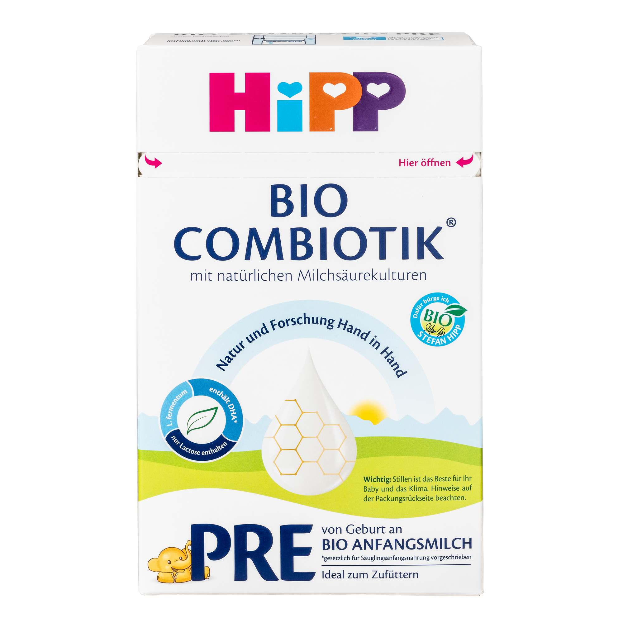 HiPP German Bio Combiotic Cow Milk Baby Formula • Stage Pre