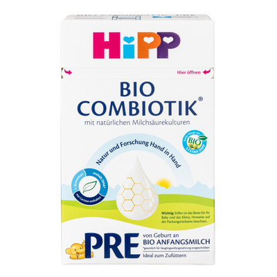 HiPP German Bio Combiotic Cow Milk Baby Formula • Stage Pre
