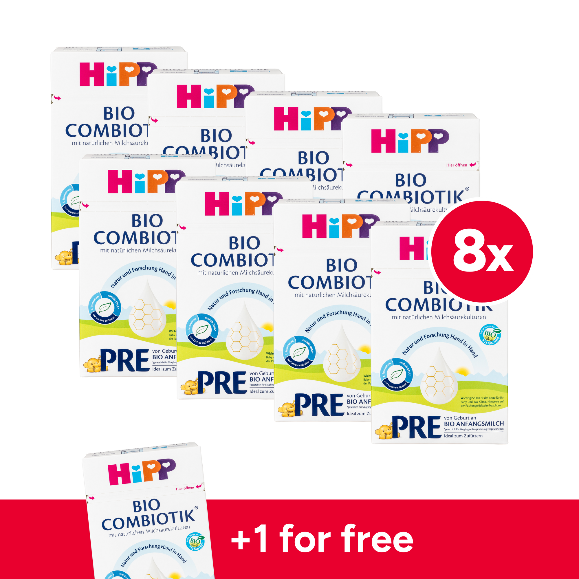 HiPP German Bio Combiotic Cow Milk Baby Formula • Stage Pre