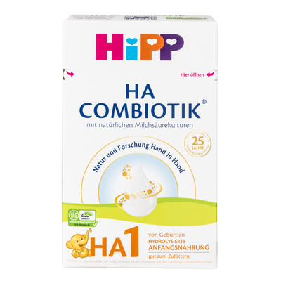 HiPP German Hypoallergenic Cow Milk Baby Formula • Stage 1