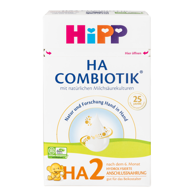 HiPP German Hypoallergenic Cow Milk Baby Formula • Stage 2