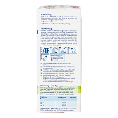 HiPP German Hypoallergenic Cow Milk Baby Formula • Stage 2