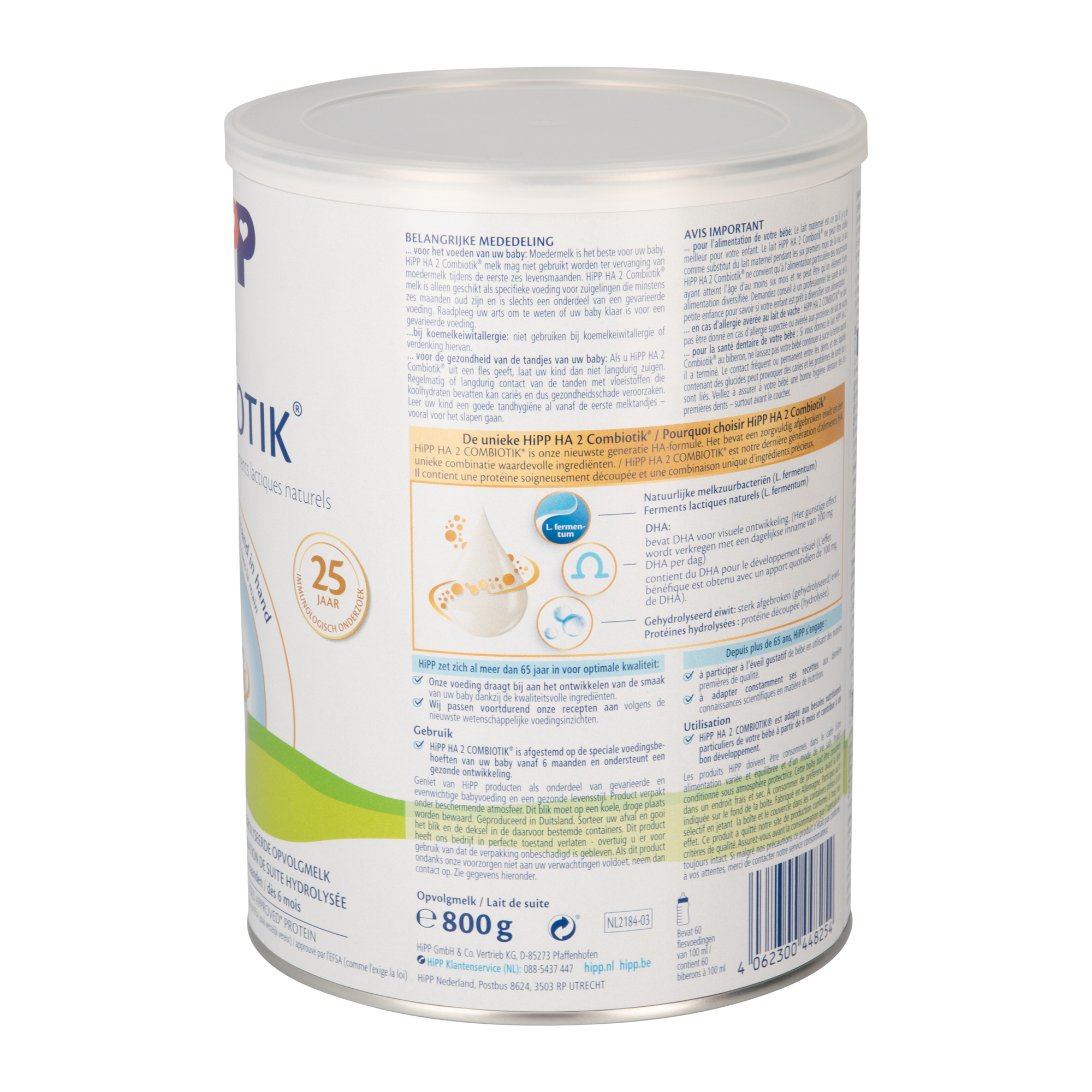 HiPP Dutch Hypoallergenic Milk Baby Formula • Stage 2