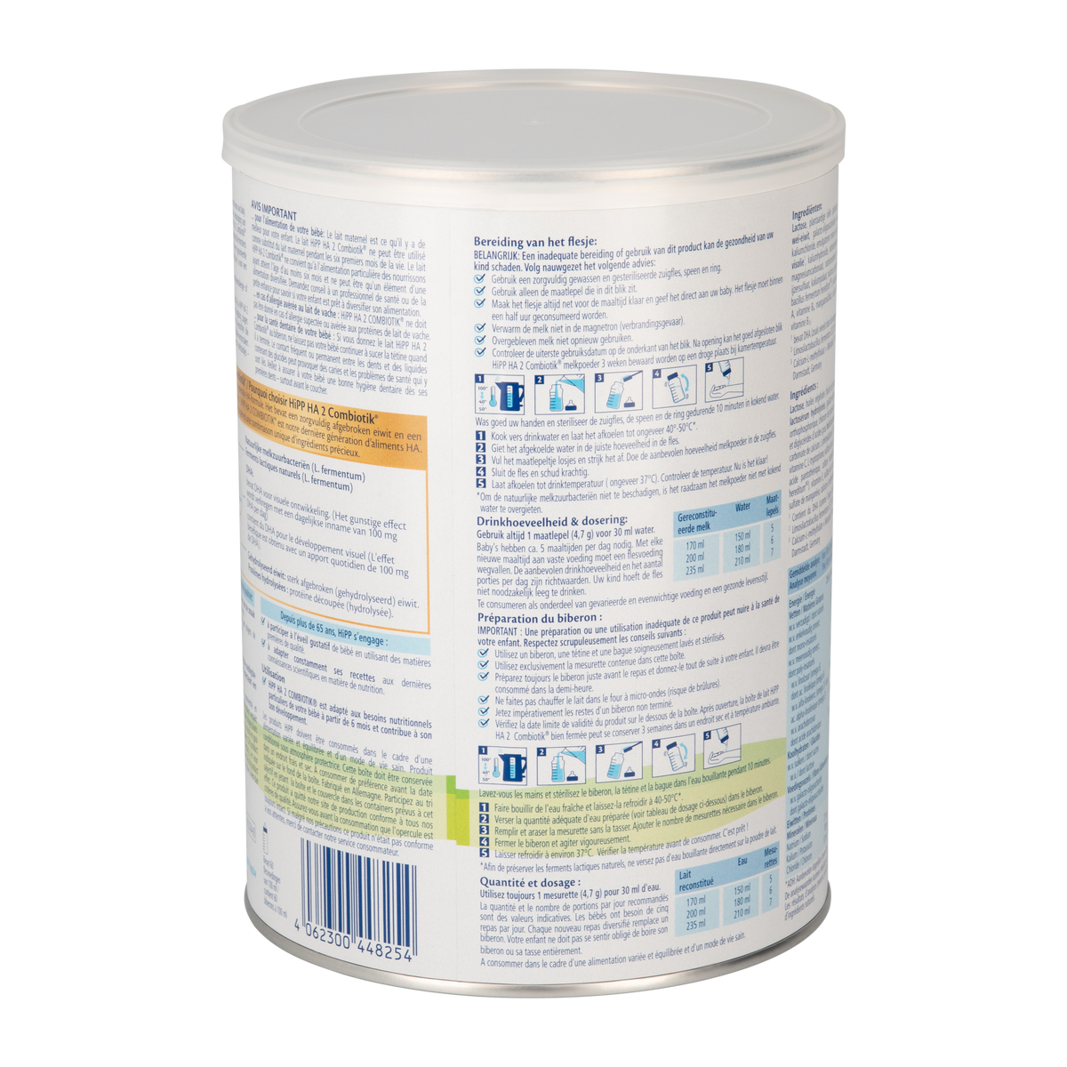 HiPP Dutch Hypoallergenic Milk Baby Formula • Stage 2