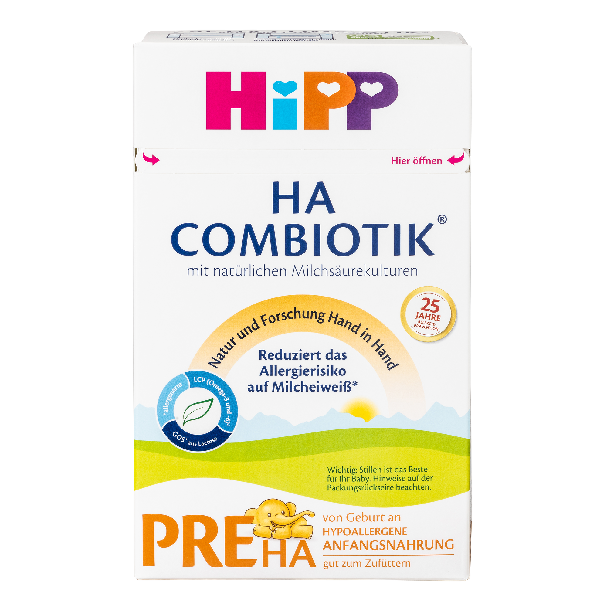 HiPP German Hypoallergenic Cow Milk Baby Formula • Stage Pre