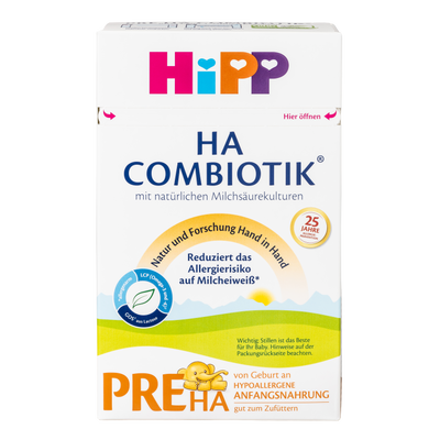 HiPP German Hypoallergenic Cow Milk Baby Formula • Stage Pre