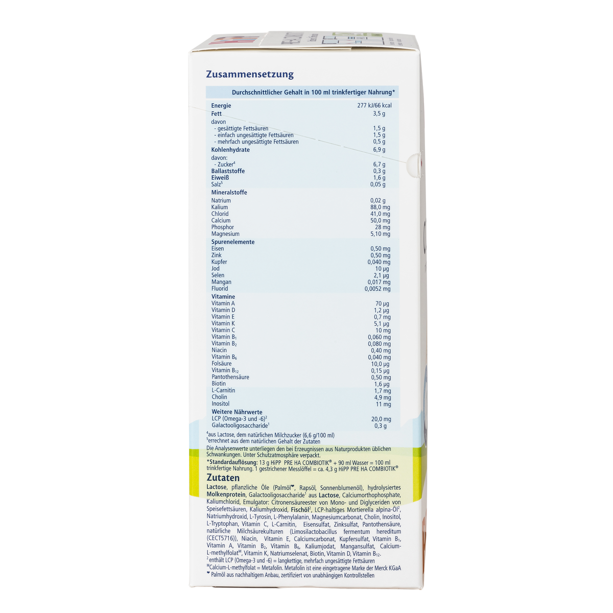 HiPP German Hypoallergenic Cow Milk Baby Formula • Stage Pre